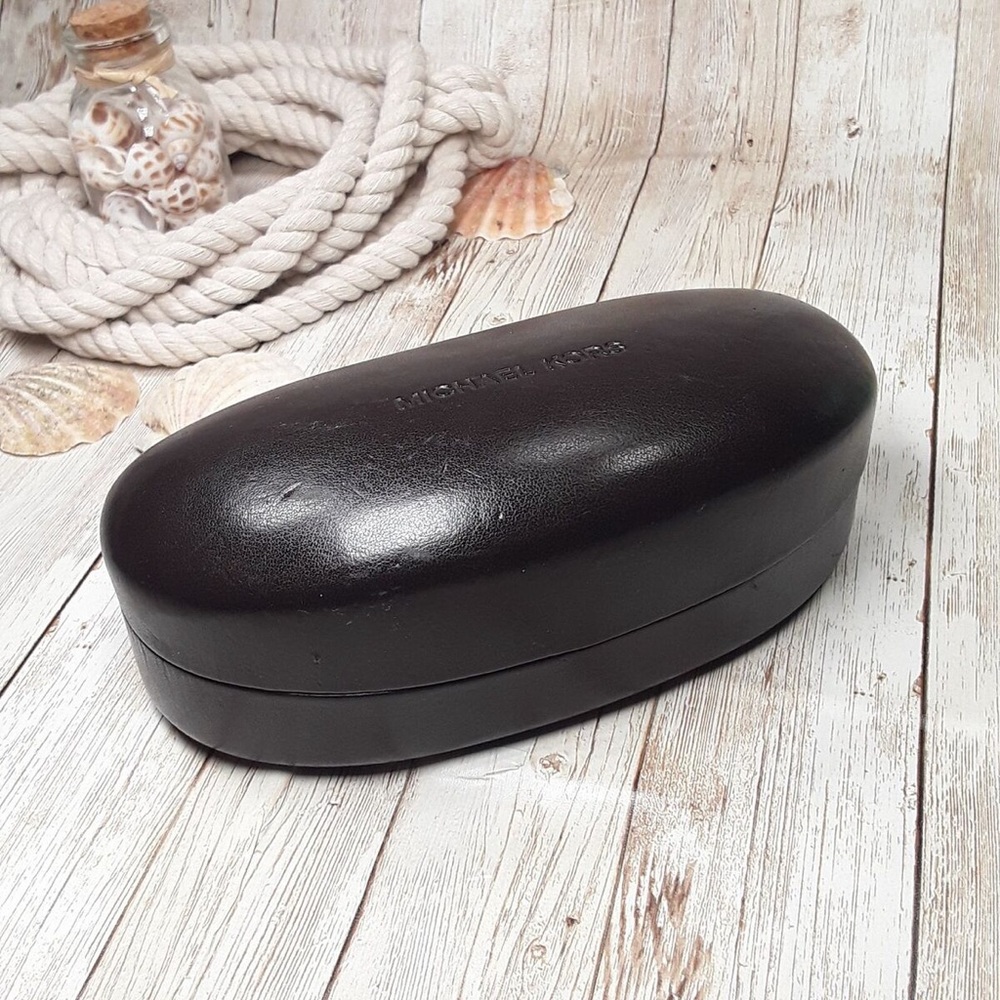 Michael Kors brown sunglasses case